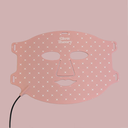 Glow LED Mask Pro | LED Red Light Therapy Face Mask Front Side NZ | Glow Theory
